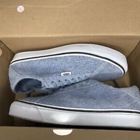 VANS Diamo Ni Hairy Suede Lavender Skate Shoes - Picture 8 of 8